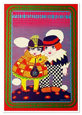 Blushing Peony Victor Moscoso 1967 Store Advertising Neon Rose NR17 Poster • $39.76