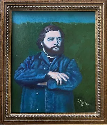 Gustave Courbet Portrait By Earl Mayan Framed • $305