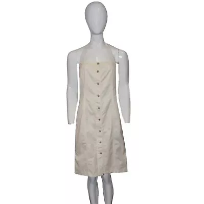 Marc O'Polo 14JEJ137 Dress Cream Sleeveless Womens Dresses • £15