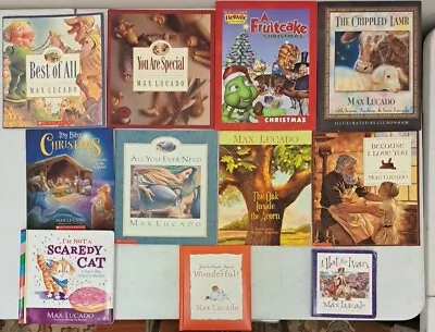 Max Lucado Children's Book Lot Of 11-Christian Inspiration #6.4.109 • $29.99