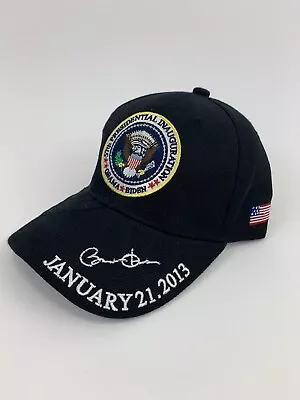 Barack Obama 57th Presidential Inauguration 2013 Biden Adjustable Hat/Cap Black • $21.99