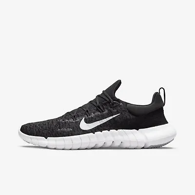 Nike Free RN 5.0 Next Nature [CZ1884-001] Men Running Shoes Black/White • $240.85