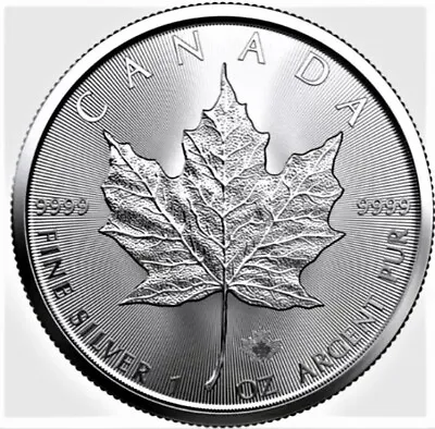 New 2023 Canadian Maple Leaf 1oz 9999 Silver  Bullion Coin F1 • £17