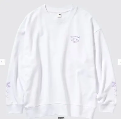 UNIQLO Women Sanrio Characters Long-Sleeve Sweatshirt (My Melody) White Autentic • $45