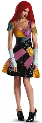 Sally Glam Nightmare Before Christmas Fancy Dress Halloween Deluxe Adult Costume • $99.95