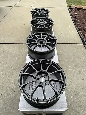 JDM Wheels 18x8.5J 5x100 ET45 RAYS Volk Racing ZE40 Set Of 4 • $3200