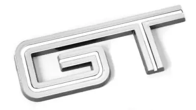 2005-2010 Mustang GT Chrome & White Fender Trunk Lid Emblem • $13.95