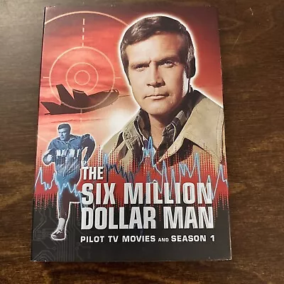 The Six Million Dollar Man: Pilot TV Movies And Season One 1 (DVD) NEW SEALED • $9.97