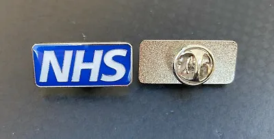 Nhs Blue Badge -  Nurse Doctor Ambulance Medic Paramedic Sister Pin Lapel • £4.49