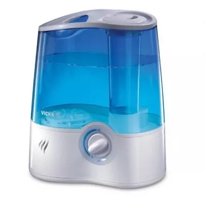 Vicks Ultrasonic Cool Mist Humidifier - White/Blue (V5100NS) • $20.99