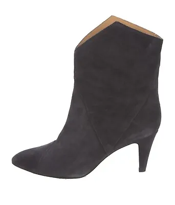 Isabel Marant Suede Gometric-panel Mid-heel Boots Boots Size EU 37 US 7 • $265