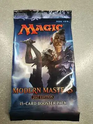 MODERN MASTERS 2017 X 1 BOOSTER PACK *SEALED* ENG - MTG MAGIC THE GATHERING • $21.59