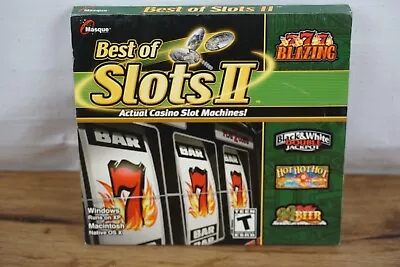 Best Of Slots II 2 PC/MAC 2002 Masque Bally Gaming • $9.99