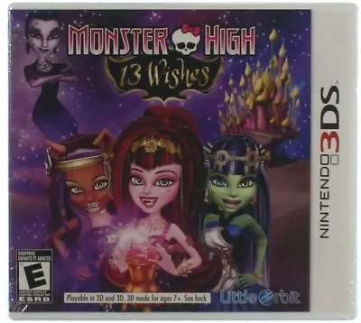 Monster High: 13 Wishes - 3DS • $31.49