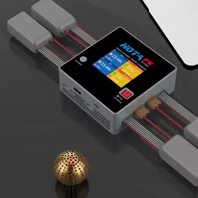 HOTA F6 1000W 250Wx4 15Ax4 LiIon NiMH Lipo Battery Balance Charger USB-A Type-C • $121.73