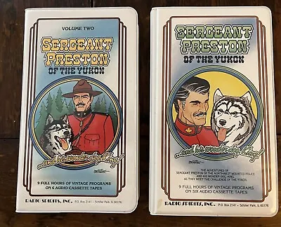 Sergeant Preston Of The Yukon Lot Vol 1 & 2 - 18 Old Time Radio Broadcasts Vtg • $22