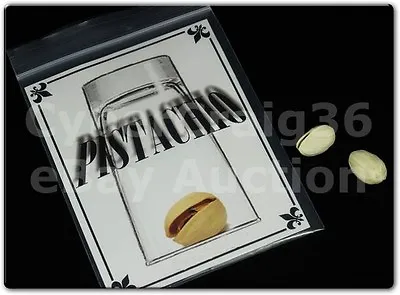 £2.60 • Buy Magnetic Pistachio Nut Penetrate Glass Lu Chen New Magic Trick Magnet No Pk Ring