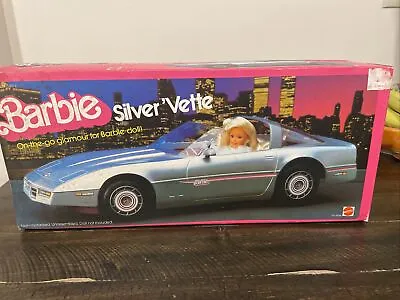 1983 Vintage Mattel Barbie Silver 'vette Car In Original Box • $95