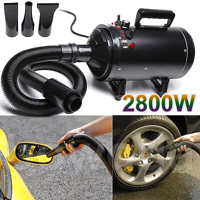 £85.32 • Buy Power Dryer & Duster For Detailing Vehicle Motorcycle Car Portable Dryer Blower