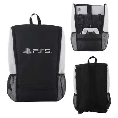 For PS5 Backpack Game Console Storage Shoulder Bag Outdoor Travel Carrying Case • $18.95