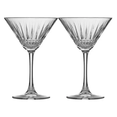 Ravenhead Winchester Set Of 2 Martini Glasses 230ml • £12.78