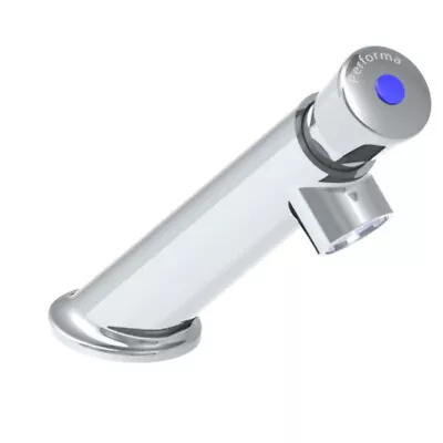 £75 • Buy Pegler Self Closing Basin Tap Red & Blue Indices Included P877