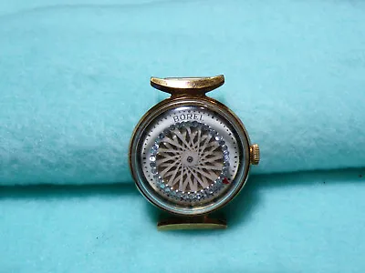Womens Ernest Borel Vintage 17 Jewels Skeleton Watch. Tested Runs Well. RARE • $79.95
