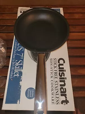 $30 • Buy Cuisinart GP SF 22 Chef's Classic Stainless Nonstick 7-Inch Open Skillet