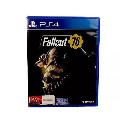 Fallout 76 - Playstation 4 / PS4 Game - Complete With Manual - Free Post • $10.51