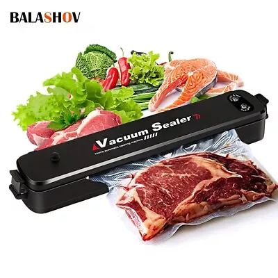 $38.99 • Buy Vacuum Sealer Machine EU Plug Free Gift 10pcs Saver Bags Kitchen Vacuum Packer