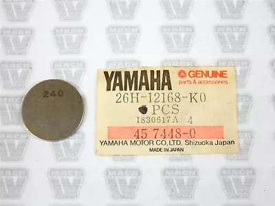 Yamaha NOS NEW 26H-12168-K0 Adjusting Pad 2.4 FJ SRX TT VMAX VMX XJ XT XVZ  • $12.99