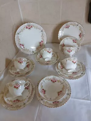 Samuel Radford Radfordian Casino Pattern 18 Piece Tea Set C 1915-1924 • £55