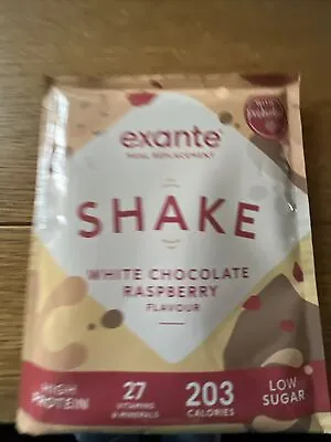 £15.99 • Buy Exante Low Sugar White Chocolate & Raspberry Shake X 10. ** NEW **WEEKEND OFFER