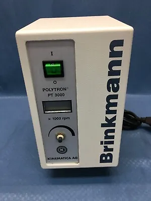 $149.99 • Buy Brinkmann Polytron PT 3000 Homogenizer PARTS OR REPAIR