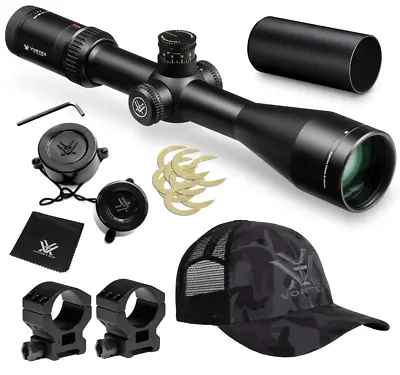 Vortex Optics Viper HSLR 4-16x50 Riflescope BDC MOA With Rings And Hat Bundle • $667