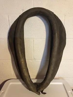 Vintage Leather Horse Mule OX Collar Harness Yoke Decor Western *sold As Is 25” • $95