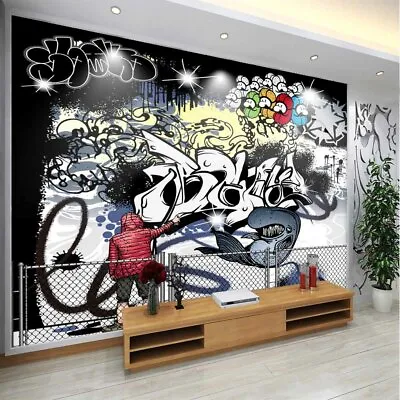 Mickey Mouse Street 3D Full Wall Mural Photo Wallpaper Printing Home Kids Decor • $225.25