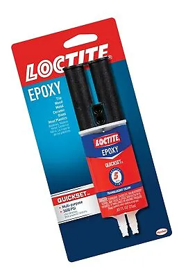 Loctite 1395391 25ml Quick Set Epoxy Syringe Single Multicolor • $15.98