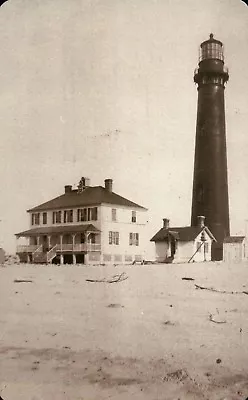 Sand Island Lighthouse Alabama C1900 Mobile Bay & Coast Light AL --- Postcard • $1.99