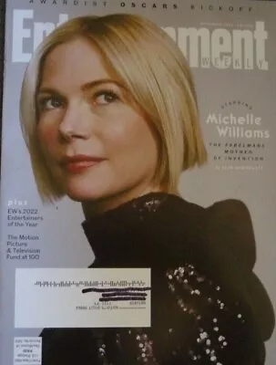 Entertainment Weekly Michelle Williams December 2022 New • $1.99