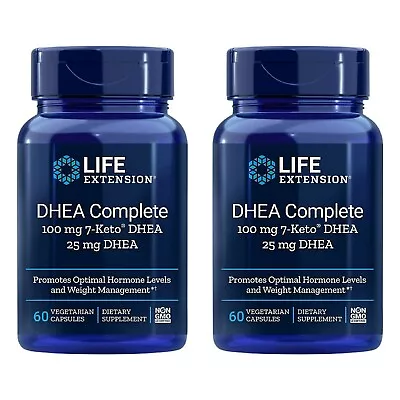 Life Extension DHEA And 7-Keto DHEA Healthy Body Weight & Mood Lean Muscle Mass • $62.95
