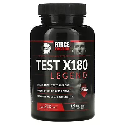 Test X180 Legend Testosterone Booster 120 Capsules • $34.98