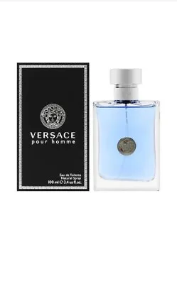 USA Versace Pour Homme Signature By Versace 3.4 Oz EDT Cologne For Men - In Box • $29.98