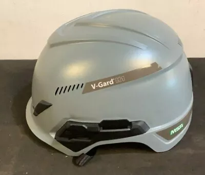 MSA SAFETY Mountaineers HELMET V-GARD H1 Glaregard Underbrim Vented Hard Hat NEW • $87.50