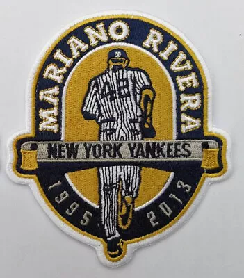 ⚾MARIANO RIVERA New York Yankees Jersey Sleeve Iron-on Retirement PATCH - HOF!⚾ • $6.99