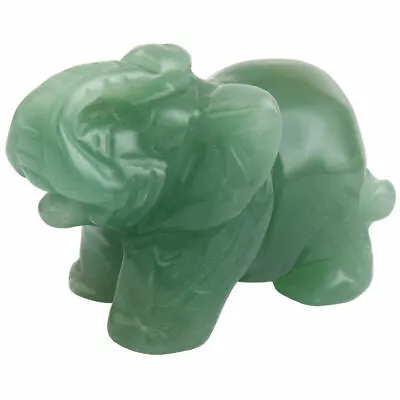 $7.99 • Buy Natural Healing Crystal Stones Carved Figurine Turtle Elephant Gemstone Reiki
