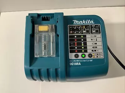 Makita DC18RA Ni-MH & Li-ion 7.2-18V Battery Charger • $19.95