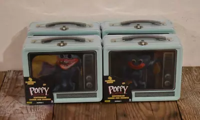 Lot Of 4 Poppys Playtime Huggy Wuggy Exclusive Lenticular Lunch-box Bundle Plush • £192.98