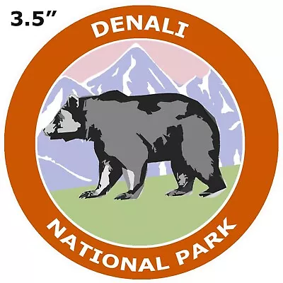 Denali National Park - Car Truck Window Bumper Graphics Sticker Decal Souvenir • $2.99