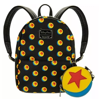 Disney Parks Loungefly Pixar Luxo Jr. Ball Mini Backpack & Coin Purse - New! • $65